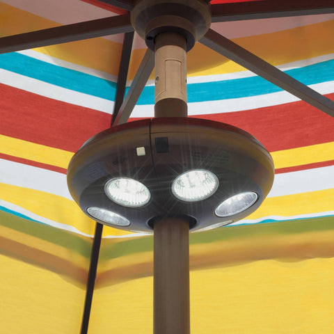 6-Light Rechargeable LED Umbrella Light - Houux