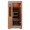 Image of Majestic 1-2 Person Hemlock Infrared Sauna w/ 5 Carbon Heaters - Houux