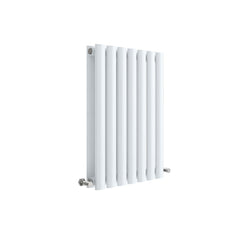 Hudson Reed HL337D Revive Horizontal Double Panel Radiator 600 x 412, High Gloss White