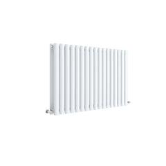 Hudson Reed HL339D Revive Horizontal Double Panel Radiator 600 x 992, High Gloss White