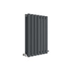 Image of Hudson Reed HLA37D Revive Horizontal Double Panel Radiator 600 x 412, Anthracite