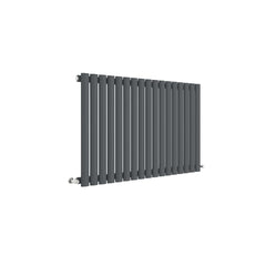 Hudson Reed HLA39 Revive Horizontal Single Panel Radiator 600 x 992, Anthracite