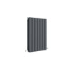 Image of Hudson Reed HLA54D Sloane Horizontal Double Panel Radiator 600 x 412, Anthracite