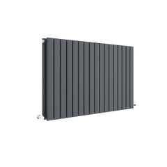 Hudson Reed HLA56D Sloane Horizontal Double Panel Radiator 600 x 992, Anthracite