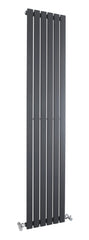 Hudson Reed HLA72 Sloane Single Panel Designer Radiator, Anthracite