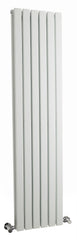 Hudson Reed HLW43 Sloane Double Panel Designer Radiator, Satin White