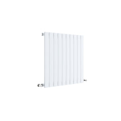 Hudson Reed HLW55 Sloane Horizontal Single Panel Radiator 600 x 586, Satin White