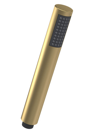 Nuie HO807 Easy-Clean Shower Handset, Brushed Brass