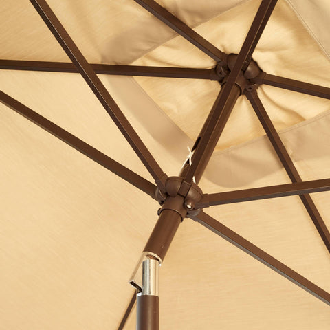 Adriatic 6.5-ft x 10-ft Rectangular Market Umbrella in Sunbrella Acrylic - Houux