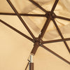 Image of Adriatic 6.5-ft x 10-ft Rectangular Market Umbrella in Sunbrella Acrylic - Houux