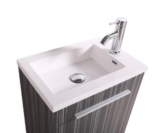 Legion Furniture WT21302A Sink Vanity With Mirror, No Faucet