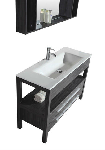 Legion Furniture WT21306 Sink Vanity With Mirror, No Faucet - Houux