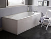 Image of Nuie NBA405 Linton Square Single Ended Bath 1500 x 700mm, White