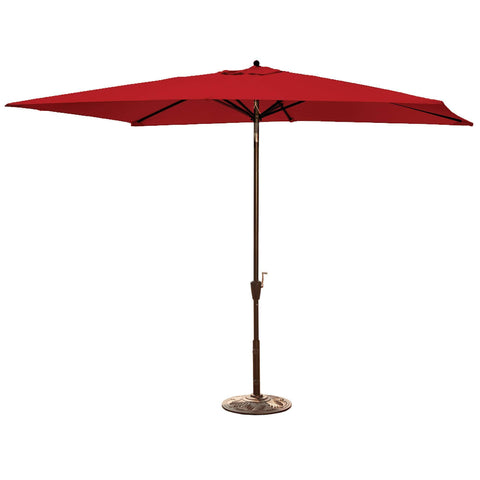 Adriatic 6.5-ft x 10-ft Rectangular Market Umbrella in Olefin - Houux