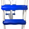Image of 52-in A-Frame Ladder w/ Safety Barrier and Removable Steps for Above Ground Pools - Houux