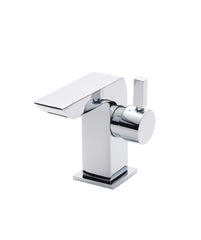 Nuie MIN365 Bloc Mini Mono Basin Mixer, Chrome