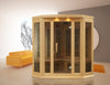 Image of Golden Designs 3 Person Hemlock Maxxus LEMF FAR Infrared Sauna MX-K356-01