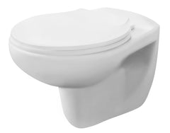 Nuie NCS140 Melbourne Wall Hung Pan Round, White