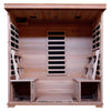 Image of Monticello 4-Person Hemlock Infrared Sauna w/ 9 Carbon Heaters - Houux