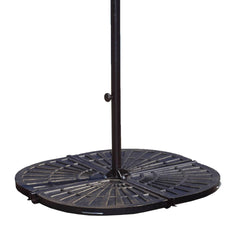 (4) 30-lb Resin Umbrella Base Weights in Bronze - Houux