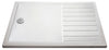Image of Hudson Reed NTP1480 Rectangular Walk-In Shower Tray 1400 x 800mm, White