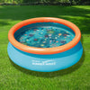 Image of 3D Quick Set Round Family Pool - 7-ft - Houux