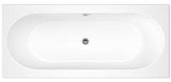 Nuie NBA510 Otley Round Double Ended Bath 1700 x 750mm, White