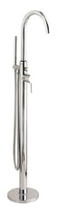 Hudson Reed PN321 Tec Floor Standing Bath Shower Mixer, Chrome