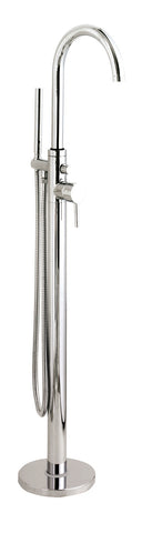 Hudson Reed PN321 Tec Floor Standing Bath Shower Mixer, Chrome