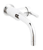 Image of Hudson Reed PN381 Tec Single Lever Wall Mounted Basin Mixer, Chrome