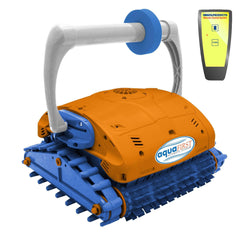 Aquafirst Turbo Robotic Wall Climber Cleaner w/ Remote Control for In Ground Pools - Houux