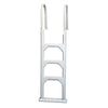 Image of Aluminum/Resin In-Pool Ladder for Above Ground Pools - Houux