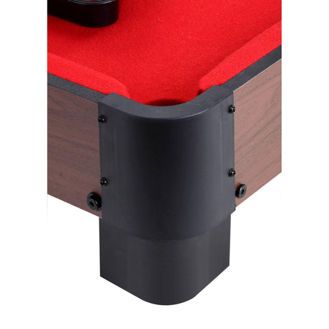 40-in Table Top Pool Table - Red - Houux