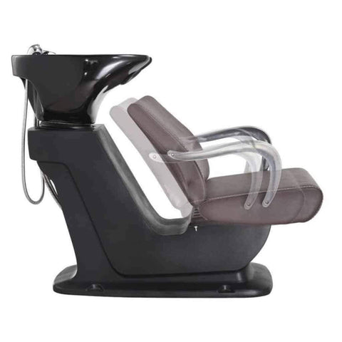 DIR Salon Shampoo Backwash Unit Beckman Adjustable Seat DIR 7198 - Houux