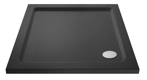 Hudson Reed TR71003 Square Shower Tray 760 x 760mm, Slate Grey
