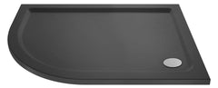 Hudson Reed TR71103 Offset Quadrant Shower Tray LH 900 x 800mm, Slate Grey