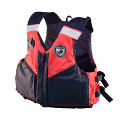 Adult Life Vest for Watersports (Red) - USCG Approved Type III
