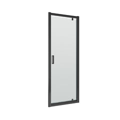 Nuie SQPD80BP 800mm Black Profile Pivot Door