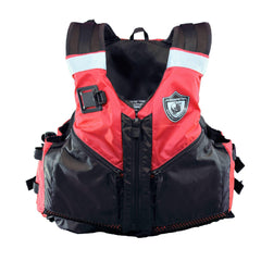 Adult Life Vest for Watersports (Red) - USCG Approved Type III - Houux