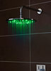 Image of Nuie STY071 Round LED Fixed Shower Head, Chrome