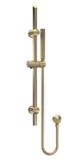 Nuie STY842 Slide Rail Shower Kit, Brushed Brass