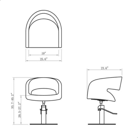 DIR Salon Styling Chair Gama DIR 1131 - Houux