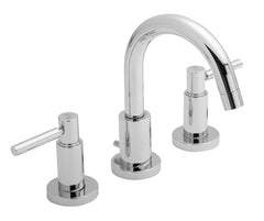 Hudson Reed TEL337 Tec Lever 3 Tap Hole Basin Mixer, Chrome