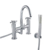 Image of Hudson Reed TEX354 Tec Crosshead Bath Shower Mixer, Chrome