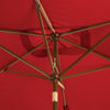 Image of Adriatic 6.5-ft x 10-ft Rectangular Market Umbrella in Olefin - Houux