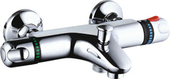 Nuie VBS004 Thermostatic Bath Shower Mixer, Chrome