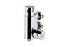 Image of Nuie VBS023 Vertical Thermostatic Bar Valve, Chrome
