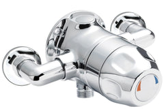 Nuie VSQ1 Commercial Exposed Sequential Shower Valve, Chrome