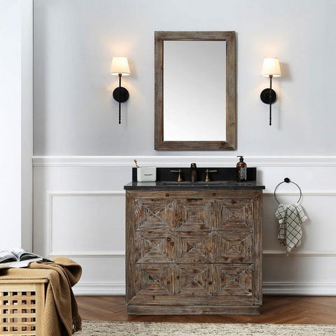 Legion Furniture WH8736 36" Wood Sink Vanity Match With Marble Wh 5136" Top, No Faucet - Houux