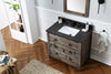 Image of Legion Furniture WH8836 36" Wood Sink Vanity Match With Marble Wh 5136" Top, No Faucet - Houux